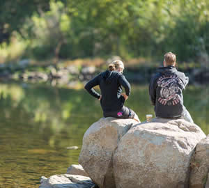 River walk, Camping, American River Music Festival