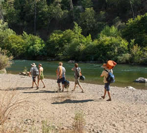 River walk, Camping, American River Music Festival